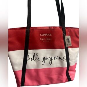 Kate Spade Clinique Collab Tote bag NWT